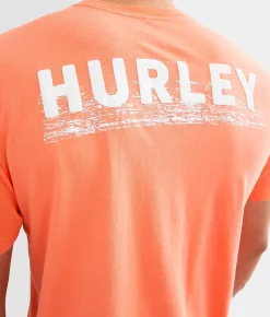 Graphic T-Shirts | Hurley The Bar T-Shirt Living Coral