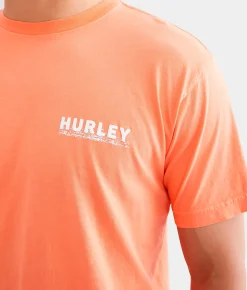 Graphic T-Shirts | Hurley The Bar T-Shirt Living Coral