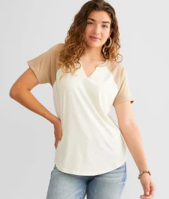 Tops | White Crow The Baseball T-Shirt Sandshell