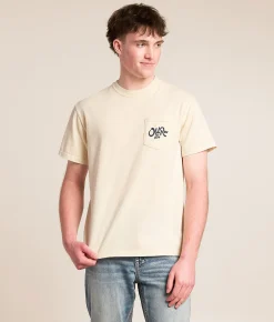 Tops|Graphic T-Shirts | Old Row The Beer Slide T-Shirt Ivory