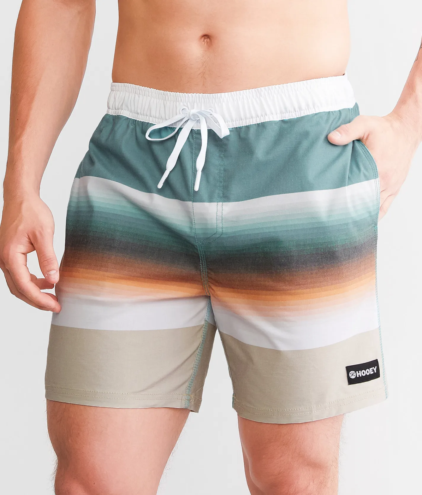 Hooey The Bigwake Volley Stretch Swim Trunks Serape Discount