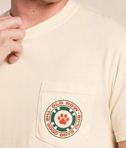 Tops|Graphic T-Shirts | Old Row The Black Jack T-Shirt Ivory