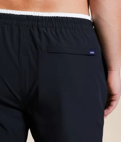 Bottoms|Swimwear | Chubbies The Capes Stretch Swim Trunks Black