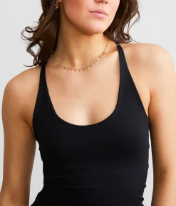 BKE core The Contour Tank Top Black Outlet