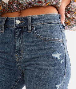 Jeans|Bottoms | Willow & Root The Cropped Everyday Stretch Jean Foxglove