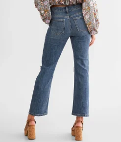 Jeans|Bottoms | Willow & Root The Cropped Everyday Stretch Jean Foxglove