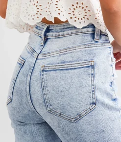 Jeans|Sale Jeans | Willow & Root The Cropped Rise Up Jean Jade Plant