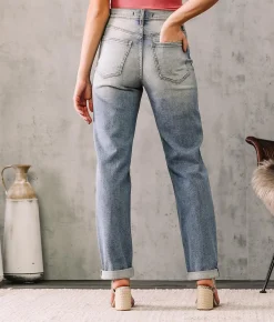 Jeans|Bottoms | Willow & Root The Dad Stretch Jean Recedar
