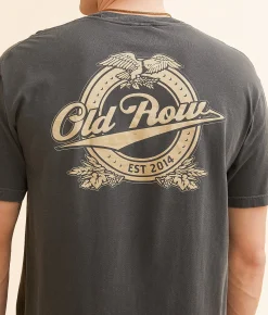Graphic T-Shirts | Old Row The Eagle Crest T-Shirt Pepper