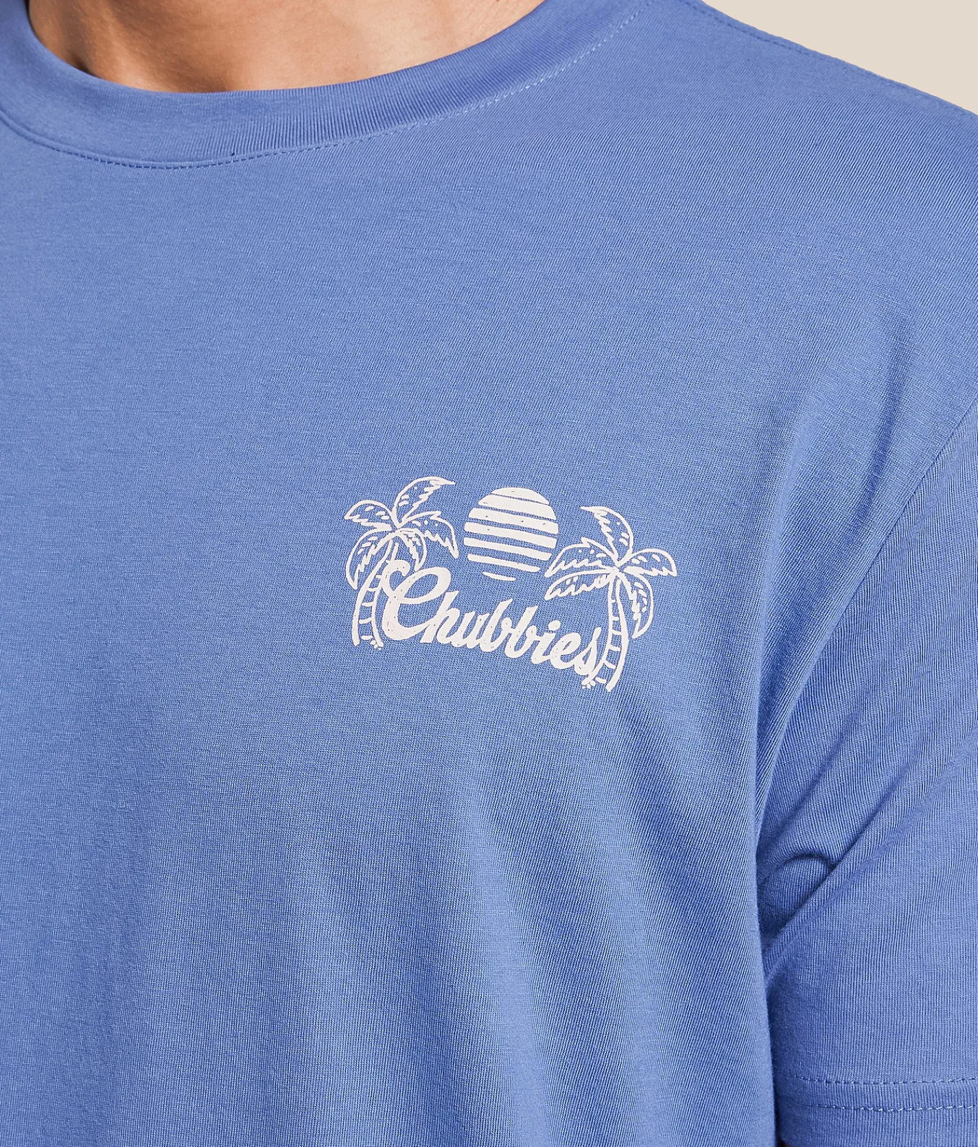 Chubbies The Folding Chair T-Shirt Dusty Blue Discount