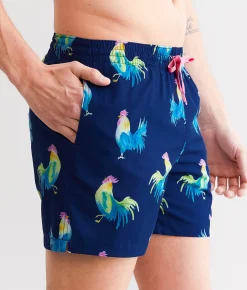 Chubbies The Fowl Play Stretch Swim Trunks Navy Best