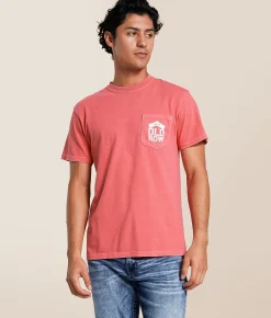 Old Row The GBC Composite T-Shirt Watermelon Clearance