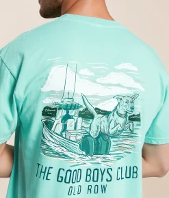 Old Row The GBC Jumpin' Boat T-Shirt Chalky Mint