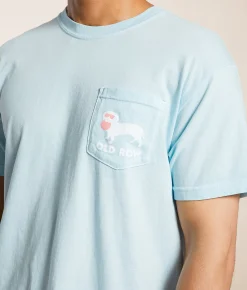Graphic T-Shirts | Old Row The Good Boys Club T-Shirt Chambray