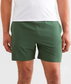 Bottoms|Activewear | Chubbies The Greeneries Short Dark Green Solid