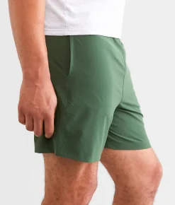 Bottoms|Activewear | Chubbies The Greeneries Short Dark Green Solid