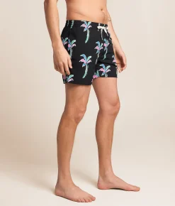 Chubbies The Havana Nights Stretch Swim Trunks Black Discount