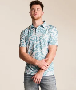 Flomotion The Jagger Performance Polo White Outlet