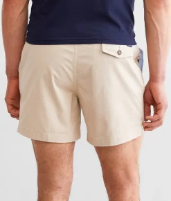 Chubbies The Khakinators Stretch Short Light Khaki Solid New