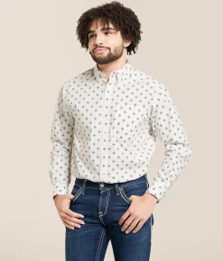 Ariat Thell Classic Shirt White Discount