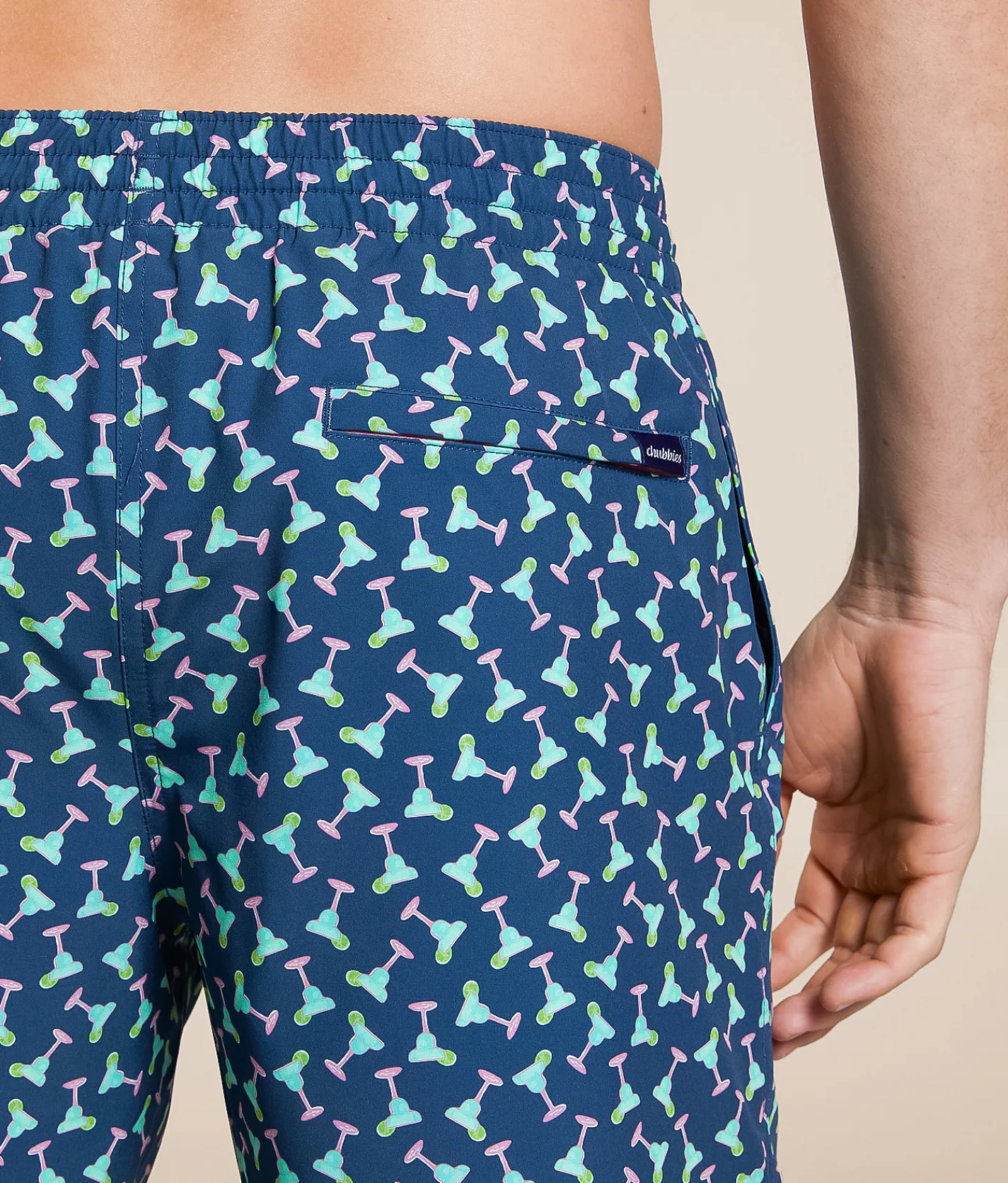 Chubbies The Margarita Mondays Swim Trunks Navy Hot