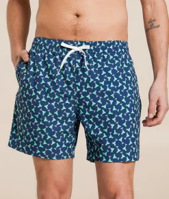 Chubbies The Margarita Mondays Swim Trunks Navy Hot