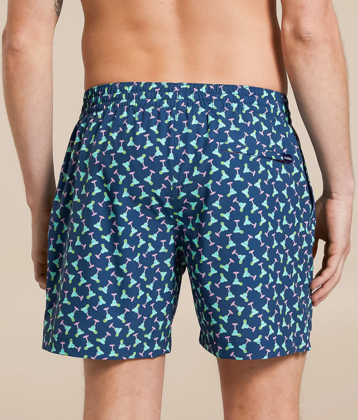 Chubbies The Margarita Mondays Swim Trunks Navy Hot