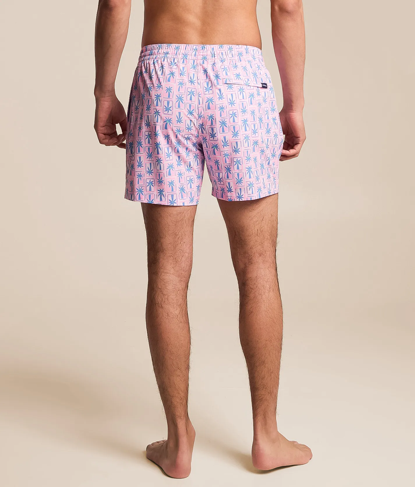 Bottoms|Swimwear | Chubbies The Miami Mosaic Stretch Swim Trunks Optic White