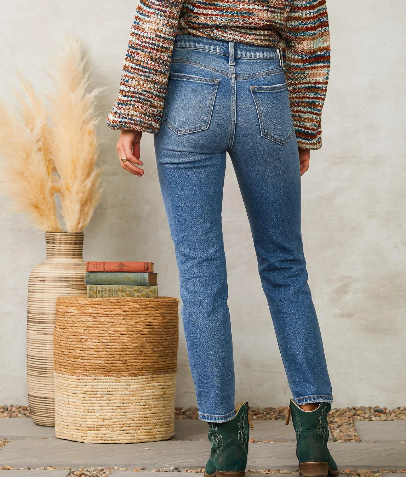 Jeans|Bottoms | Willow & Root The Mom Jean Saffron