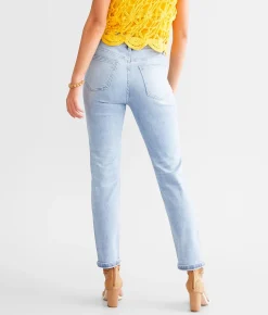 Willow & Root The Mom Jean Cerise Online