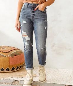Jeans|Bottoms | Willow & Root The Mom Jean Zinnia