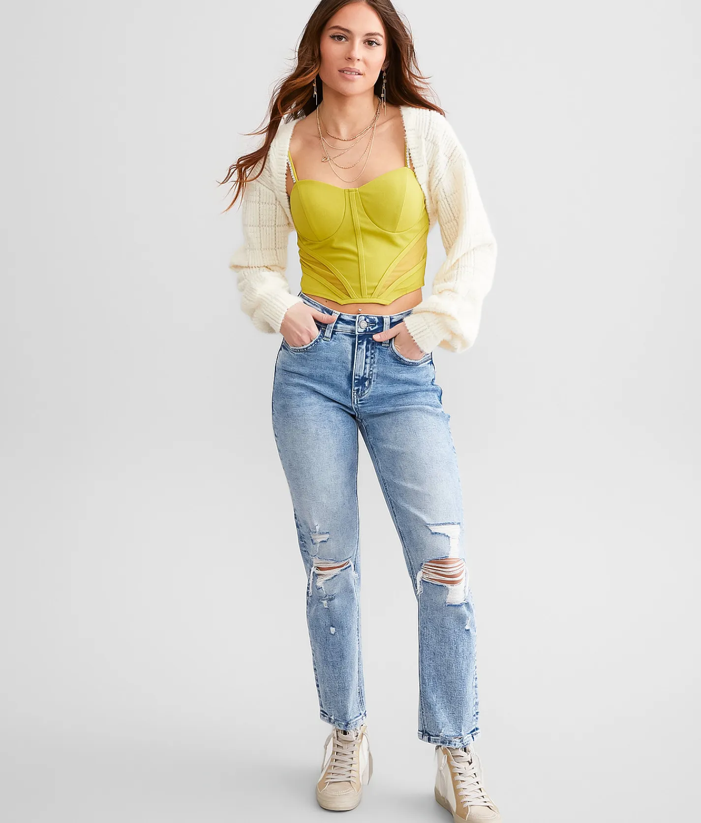 Willow & Root The Mom Jean Buttercup New