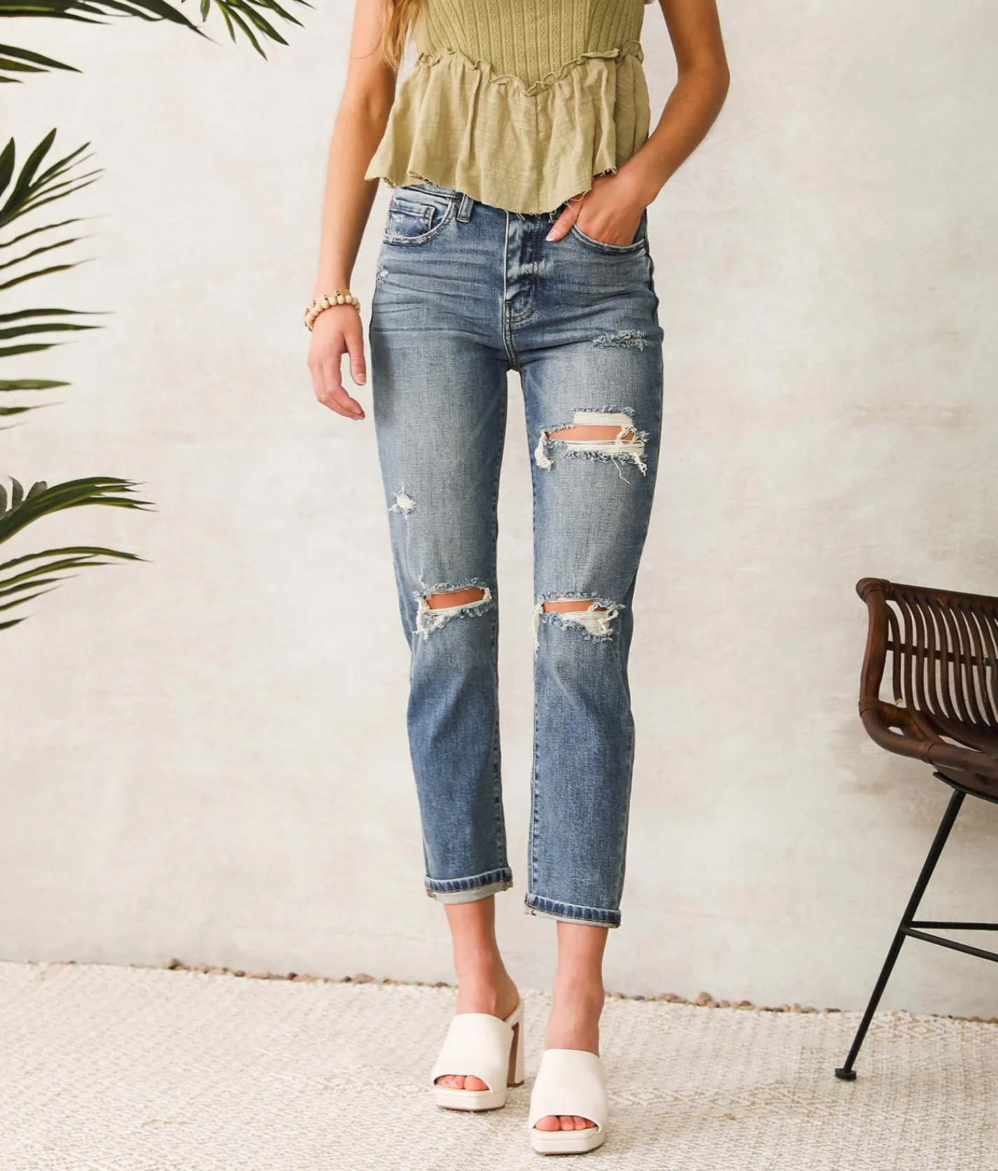 Jeans|Bottoms | Willow & Root The Mom Jean Primrose
