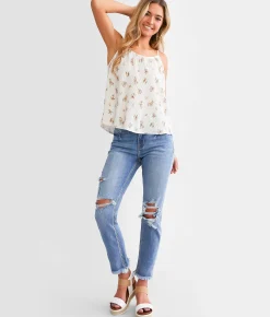 Willow & Root The Mom Jean Sweetpea New