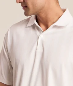 Tops | Devereux Golf The Oasis Performance Polo White