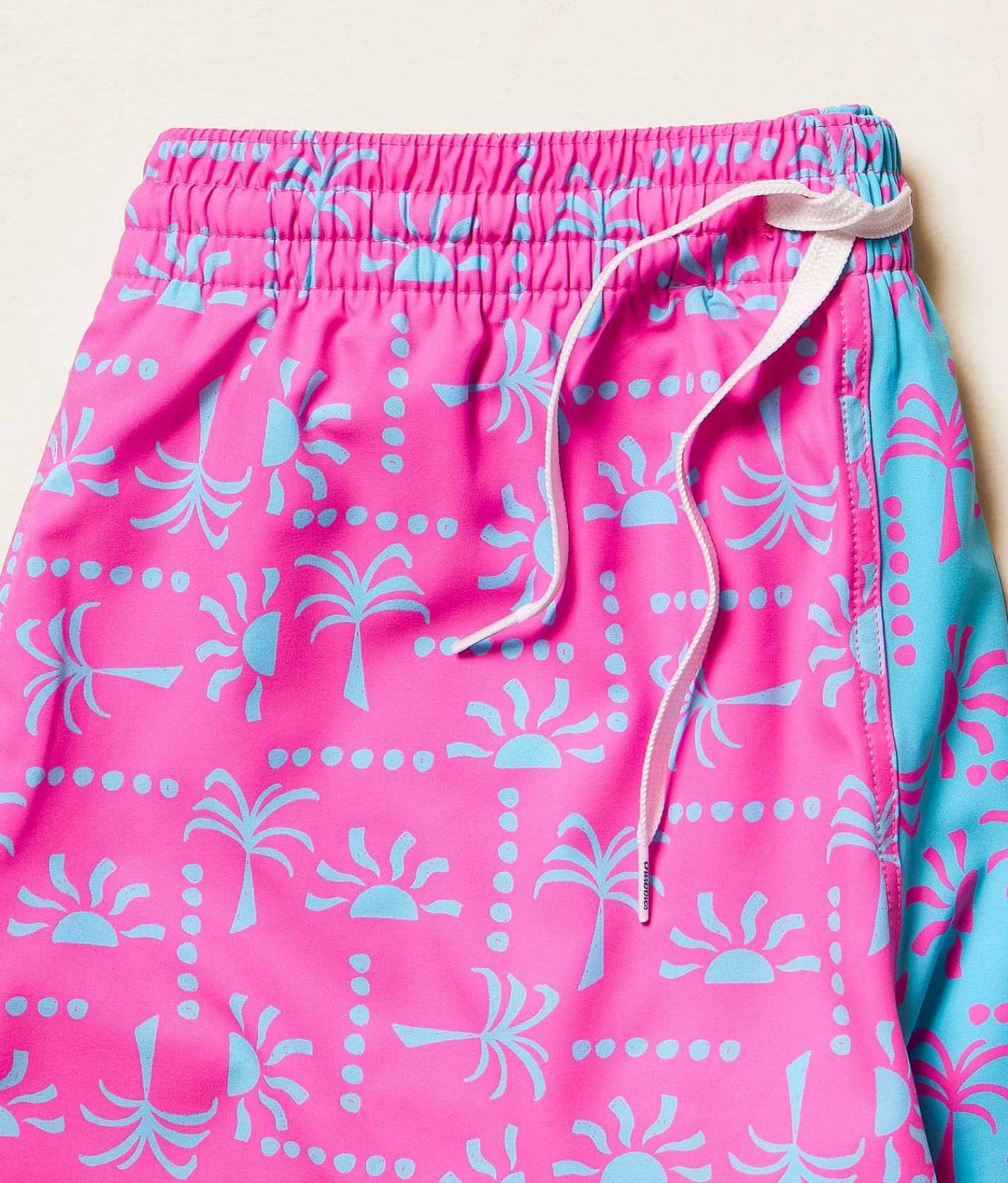 Chubbies The Pacific Grids Stretch Swim Trunks Bright Pink Discount