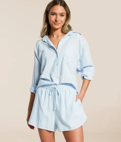Z Supply The Perfect Linen Blend Short Salt Water Hot