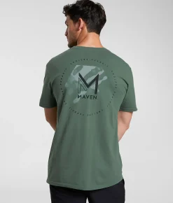Tops|Graphic T-Shirts | Maven Co-op The Pursuit T-Shirt Balsam Green