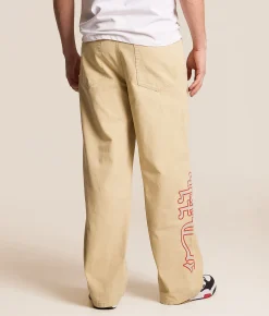 Sale Jeans|Bottoms | Von Dutch The Reapers Baggy Jean Pale Khaki