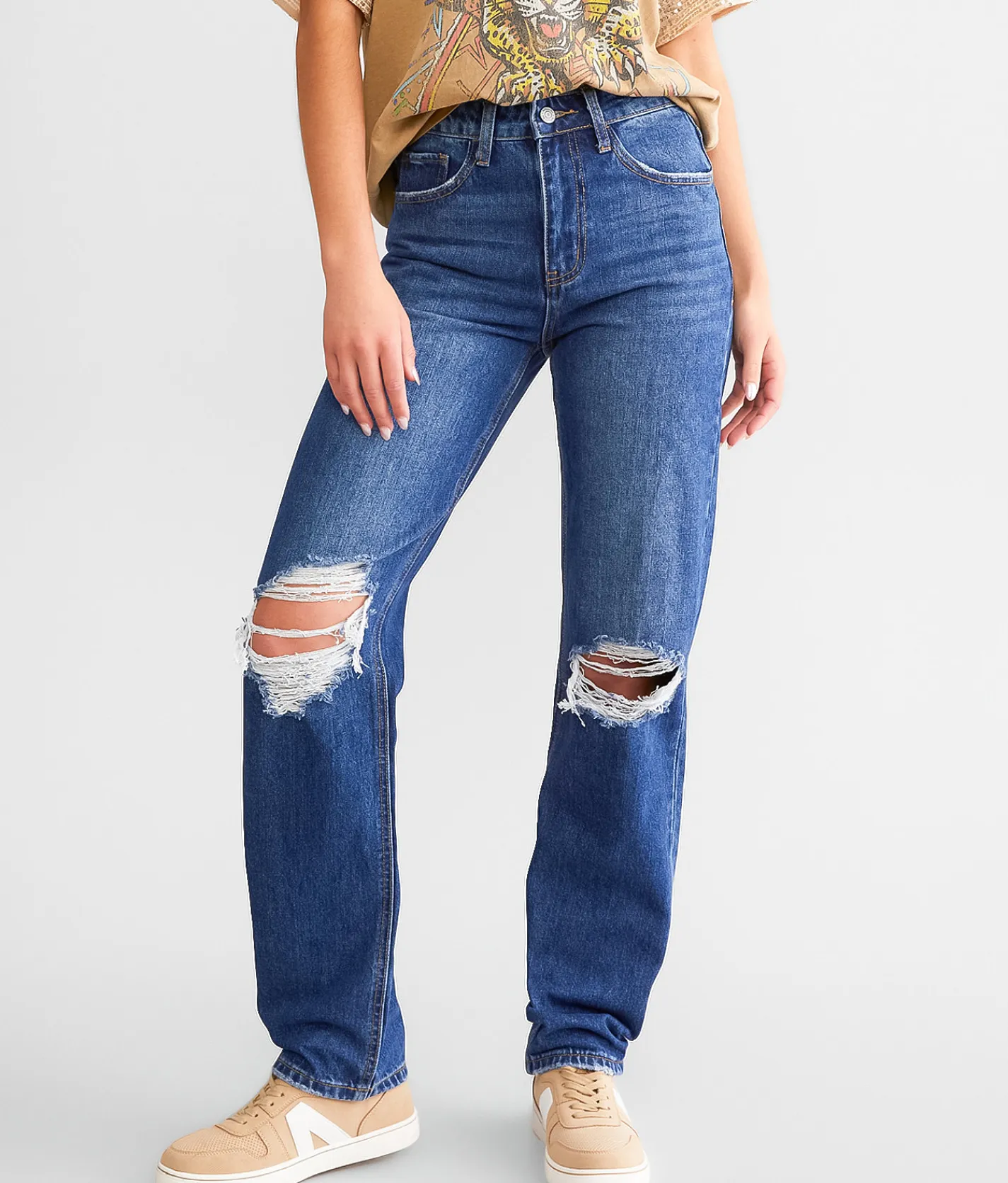 Jeans|Bottoms | Willow & Root The Relaxed Straight Jean Verbena