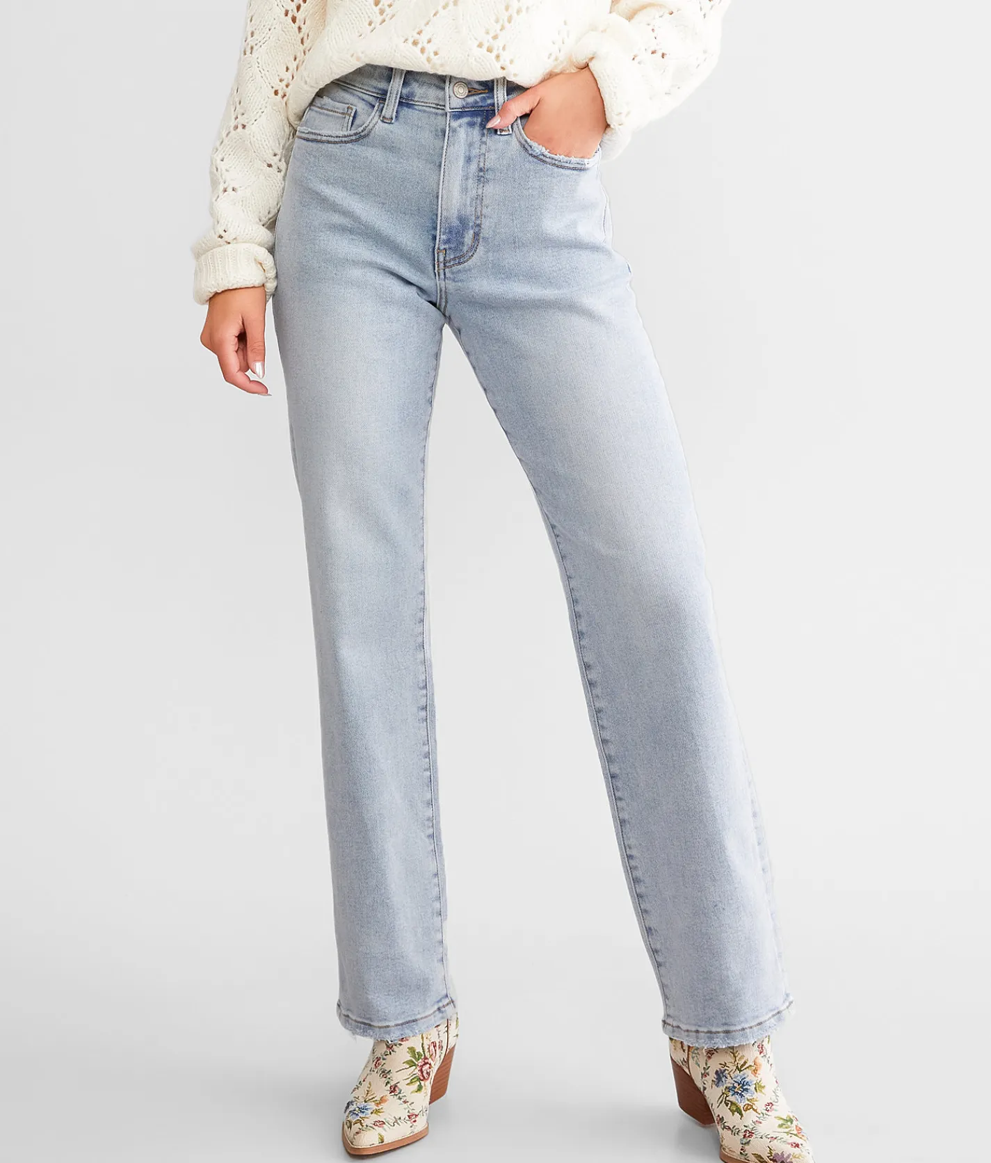 Willow & Root The Relaxed Straight Jean Funaria Discount