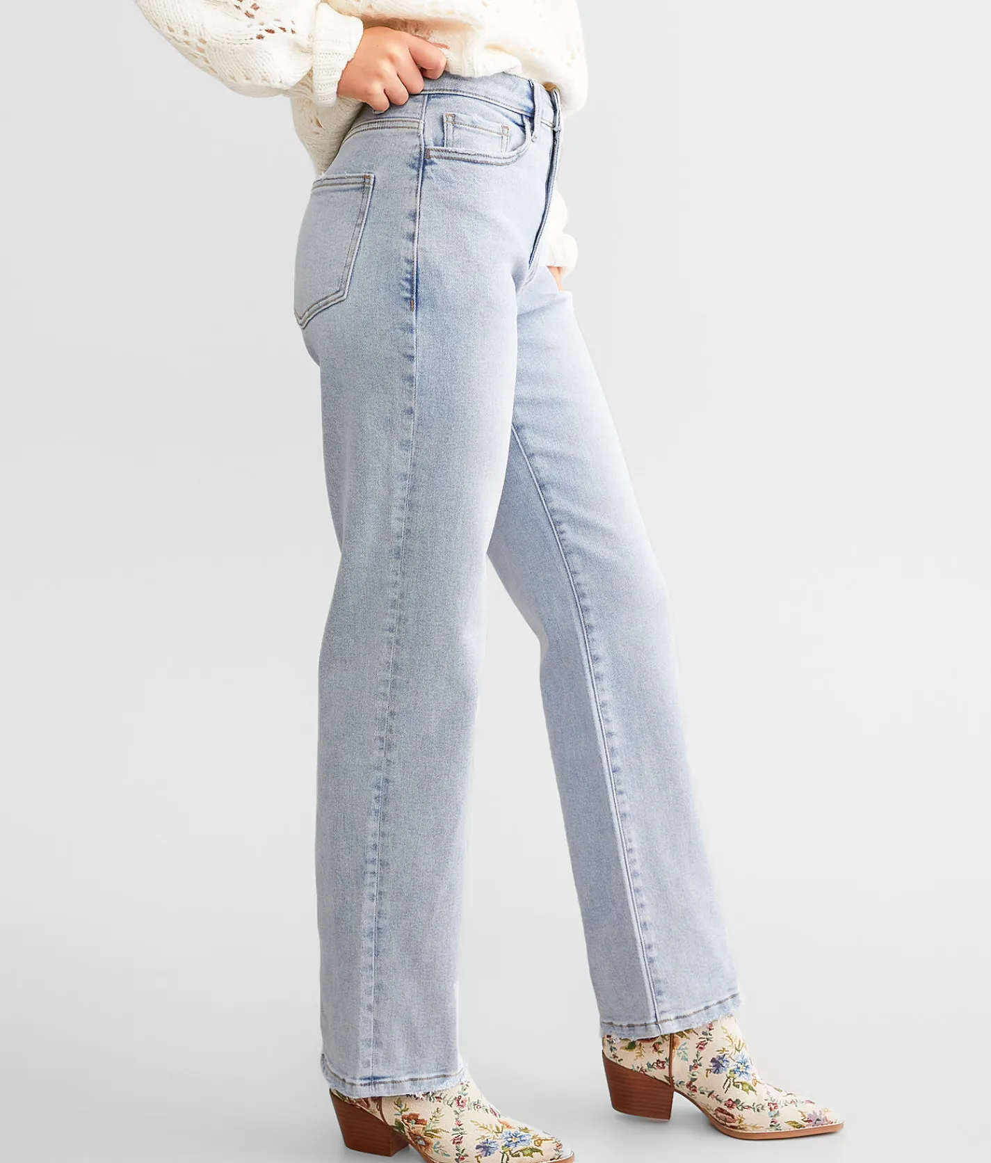 Willow & Root The Relaxed Straight Jean Funaria Discount