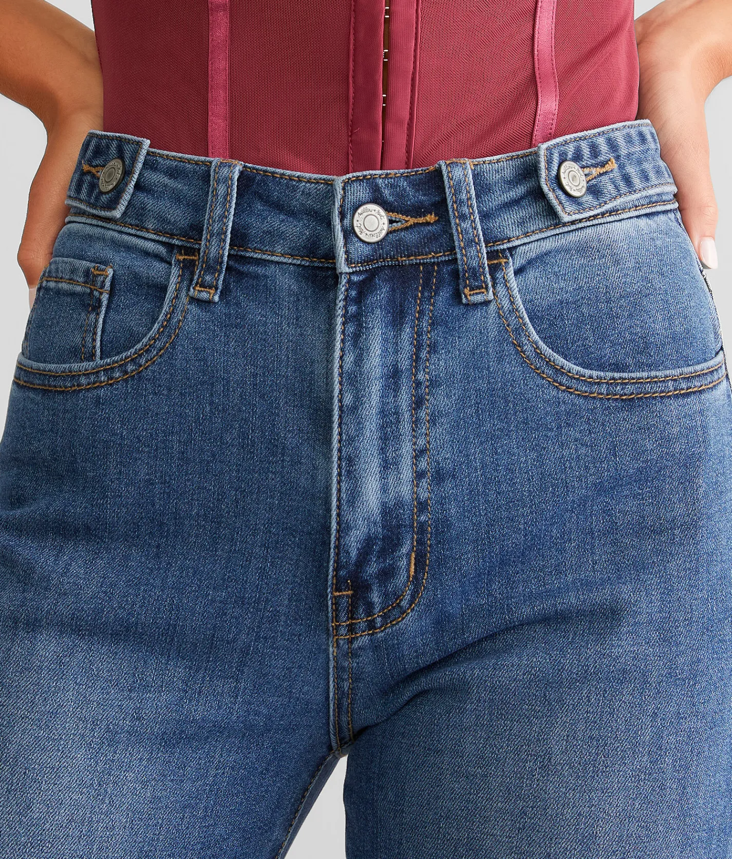Willow & Root The Relaxed Straight Stretch Jean Genista Best