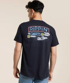 Old Row The Rippin' Darts T-Shirt Black Sale