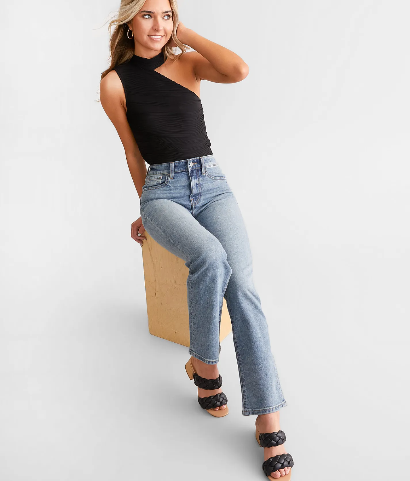 Willow & Root The Rise Up Stretch Jean Citron Sale
