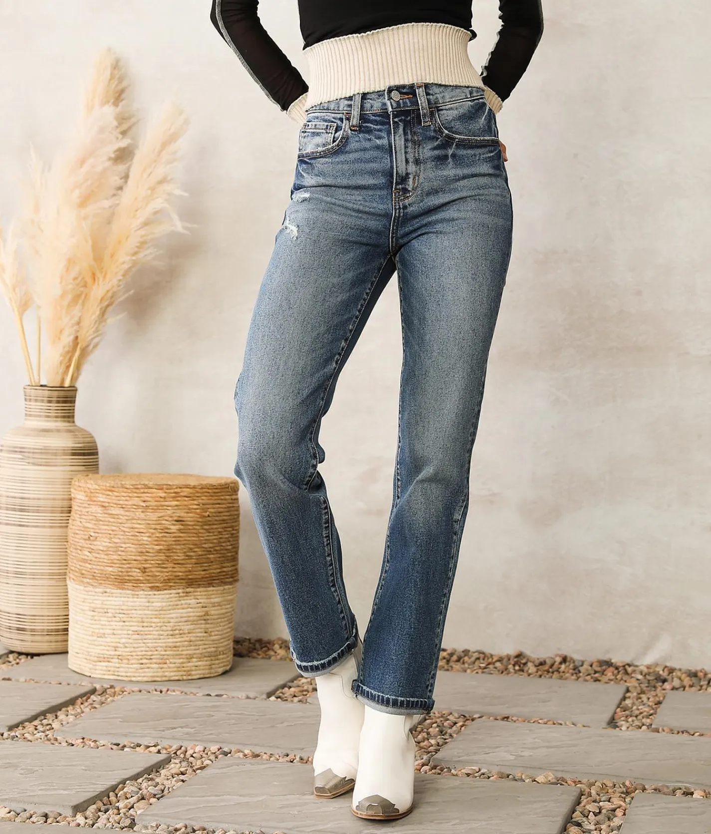 Jeans|Bottoms | Willow & Root The Rise Up Stretch Jean Yarrow