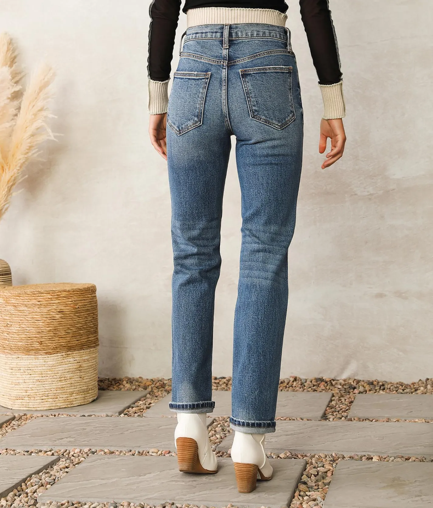 Jeans|Bottoms | Willow & Root The Rise Up Stretch Jean Yarrow