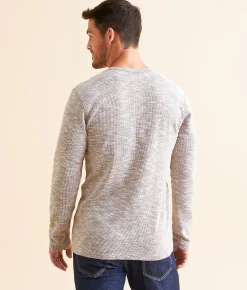 Outpost Makers Thermal Henley Brown Out New