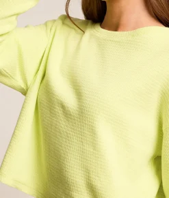 Tops | FITZ + EDDI Thermal Top Sunny Lime