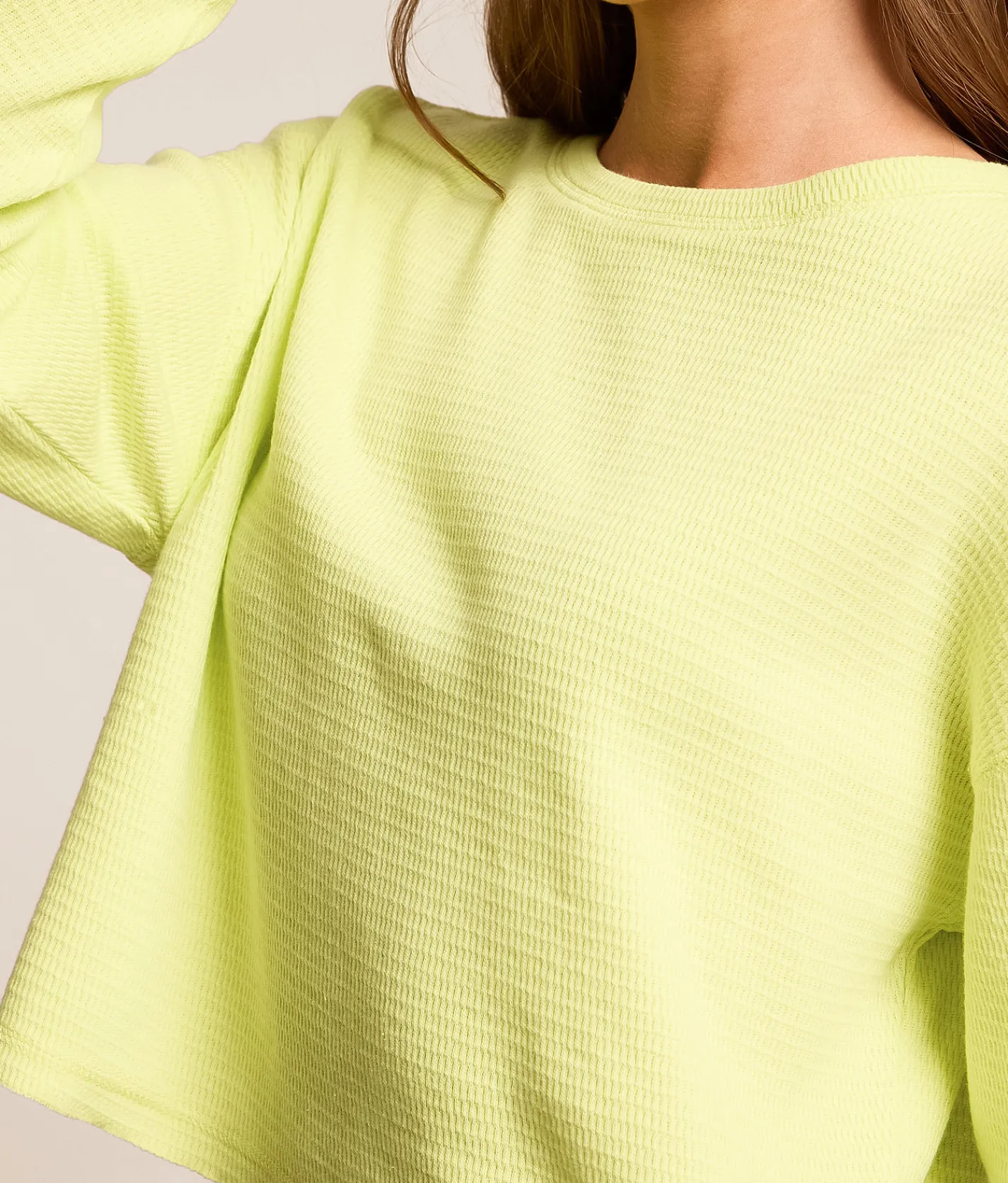 Tops | FITZ + EDDI Thermal Top Sunny Lime
